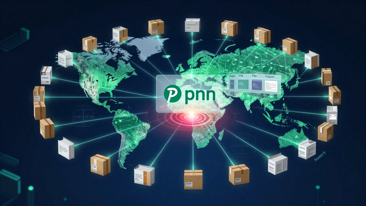 Центральное хранилище пакетов с символическими ссылками к нескольким проектам, один пакет вызывает предупреждение.