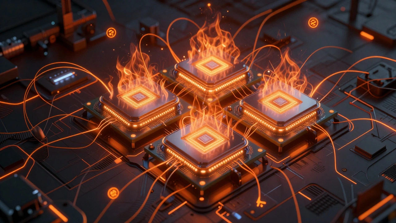 Четыре ядра процессора эффективно обрабатывают изображения, а лишние потоки вызывают конкуренцию за ресурсы.