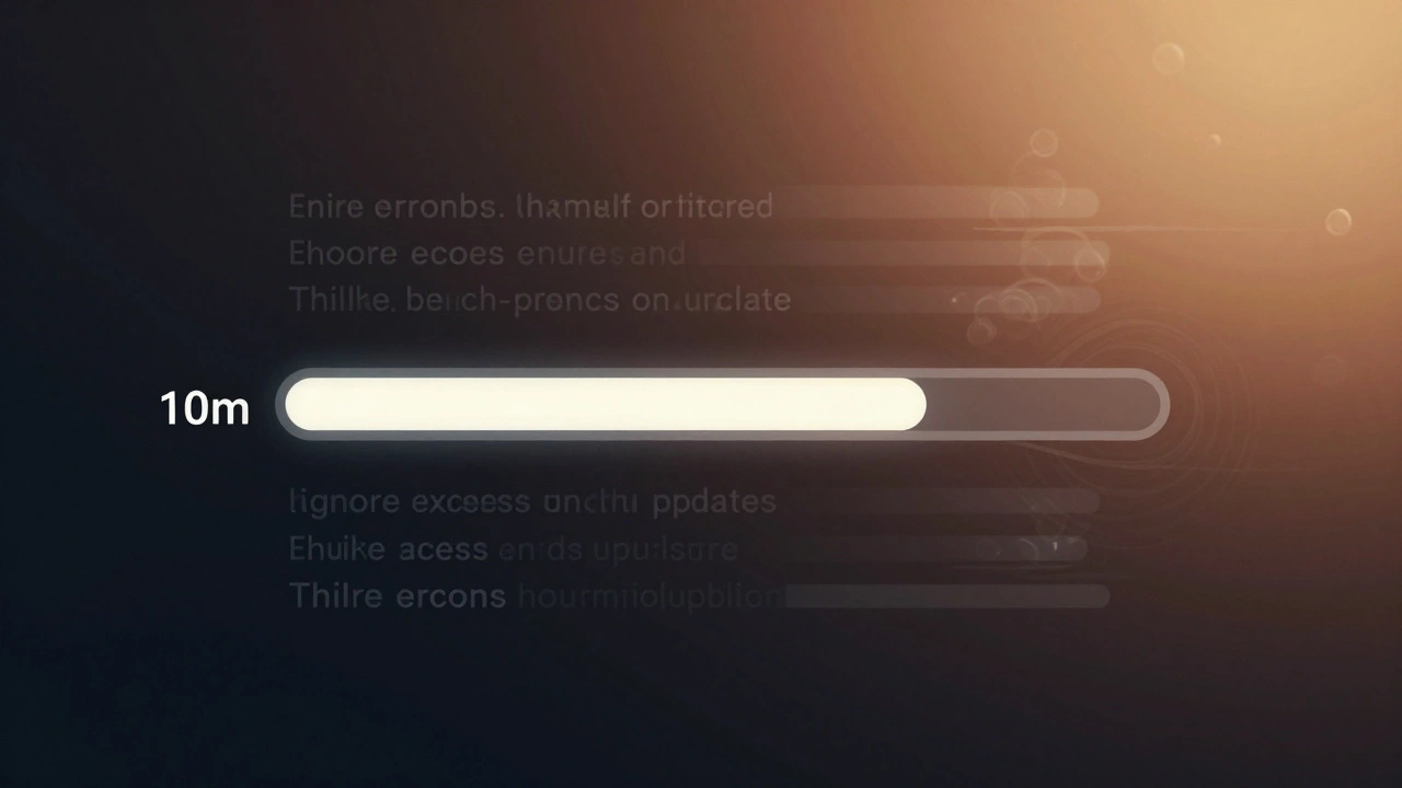 Индикатор прогресса при прокрутке обновляется регулярно каждые 100 мс, игнорируя избыточные события.