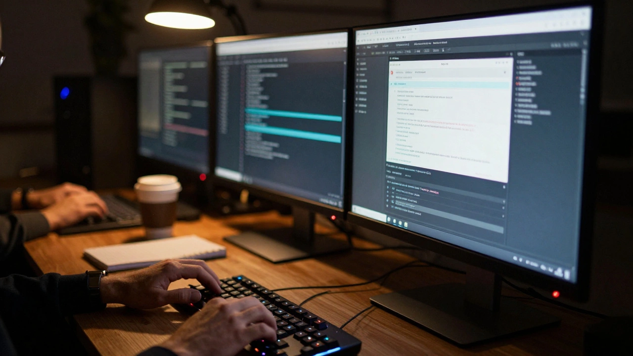 Программист проверяет заголовки ответов для безопасности