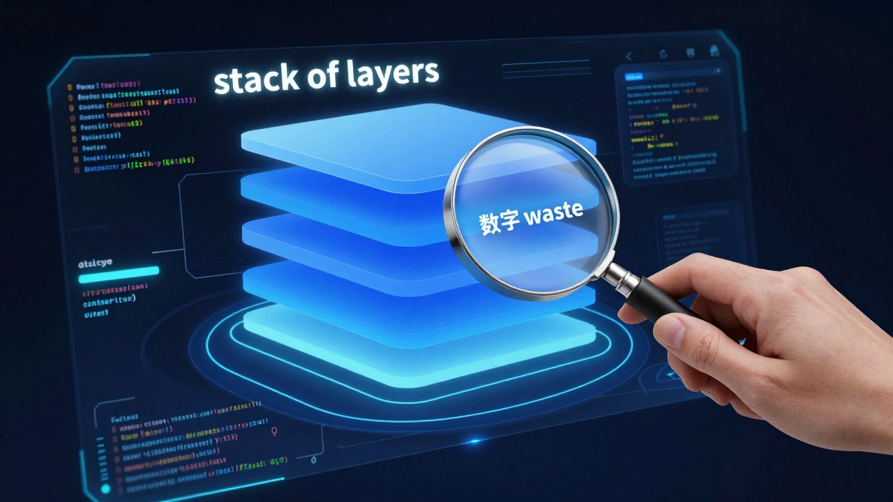 Анализ слоев Docker-образа через футуристический голографический интерфейс