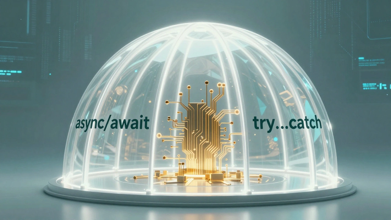 Футуристический кристаллический купол, защищающий цифровой код