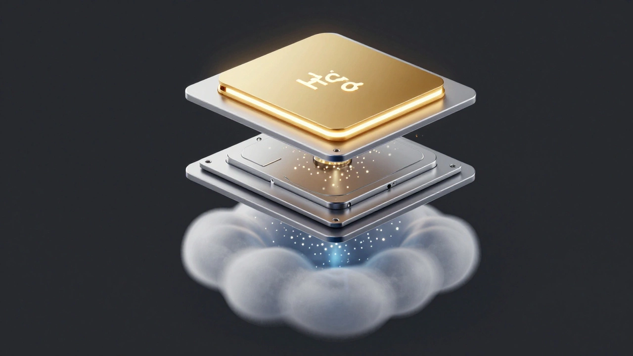 Изометрическая схема многоуровневого хранения данных: переход от быстрых NVMe дисков к холодным архивам