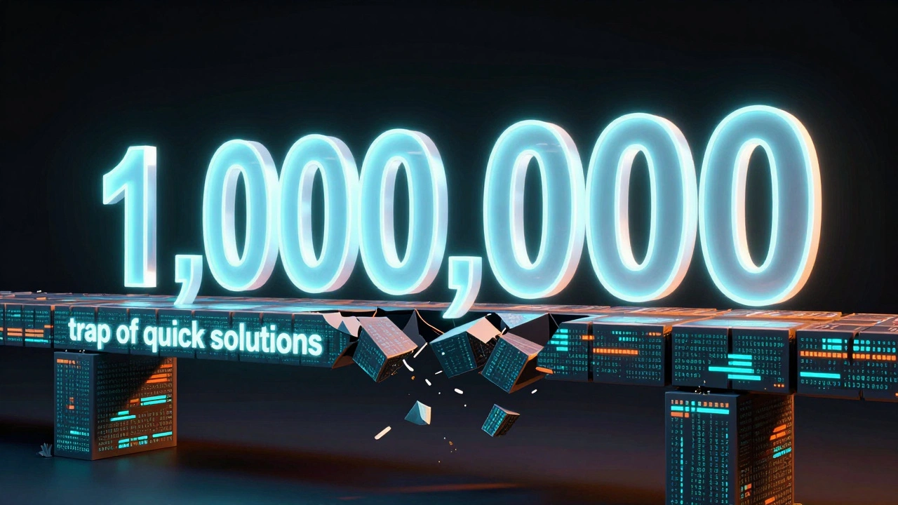 Концепция ошибки в коде при обработке огромного массива данных