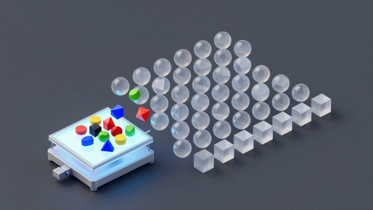 Кристаллический фильтр, превращающий хаотичные данные в структурированные формы