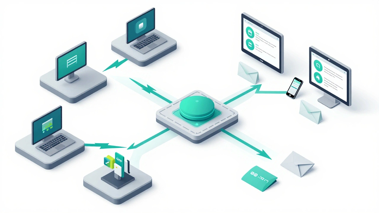 Архитектура гибридного подхода: API-шлюз связывает внешние REST и внутренние gRPC сервисы