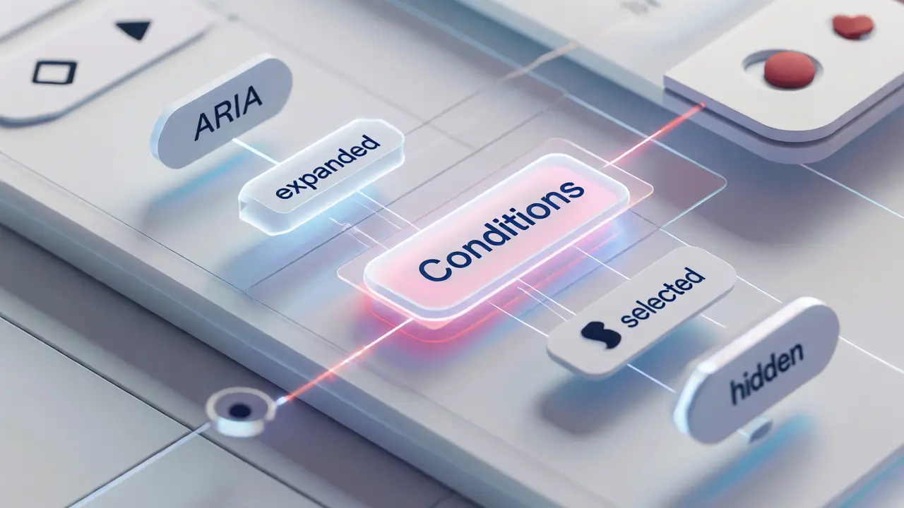 3D-визуализация метаданных ARIA вокруг элементов веб-интерфейса