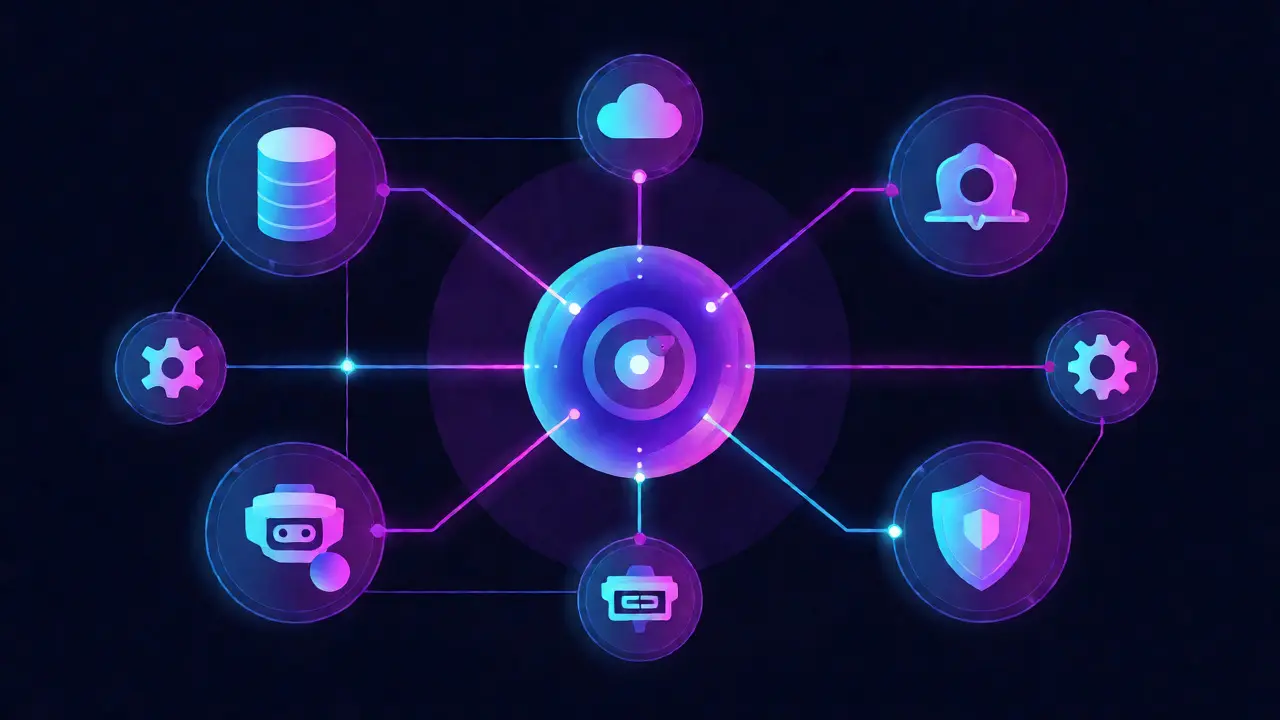 Концептуальная схема архитектуры пет-проекта