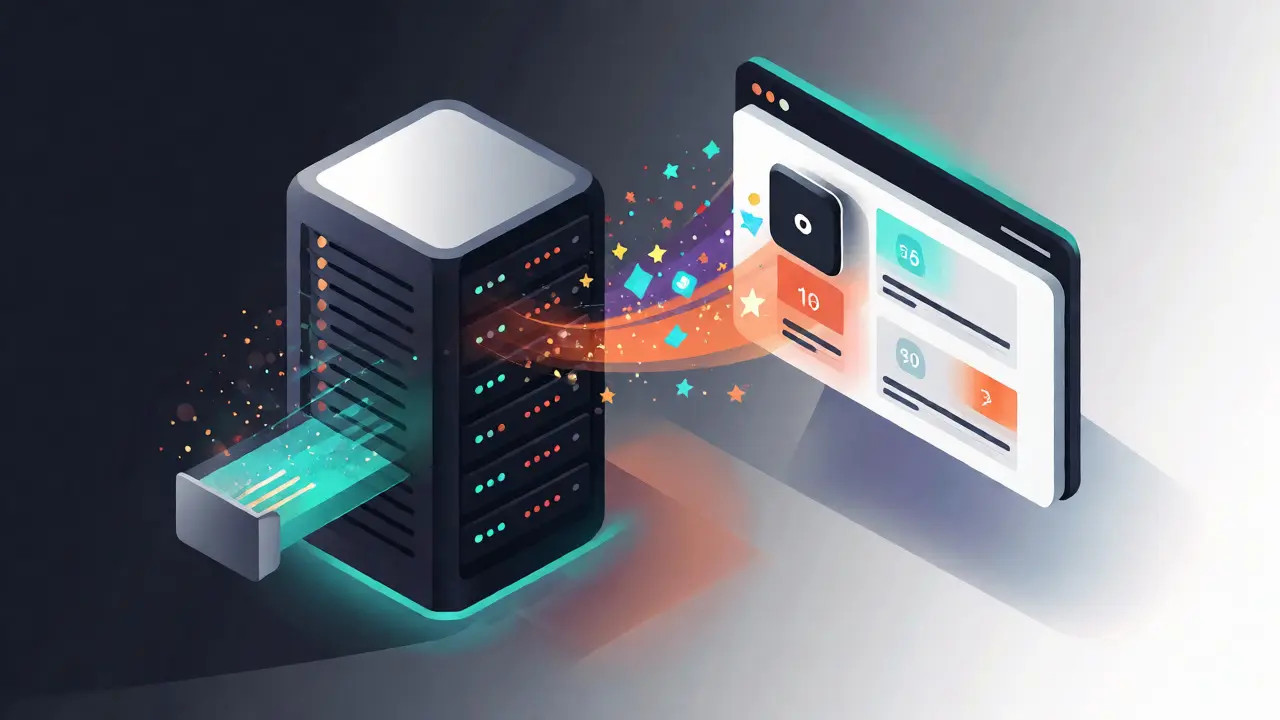 Иллюстрация автоматизации данных из репозитория на сайт через API